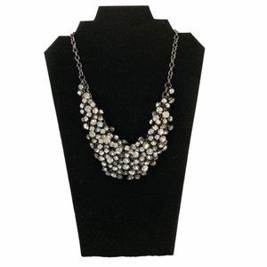 Rhinestone Chandelier Style Necklace Adjustable